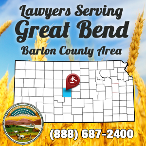 Great Bend Car Accident Lawyer Map