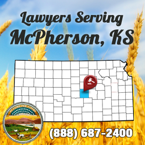 McPherson Car Accident Lawyer Map