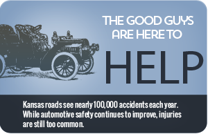 Statistics of Wichita auto accident lawyers. Each year Over 100,000 accidents occur on Kansas roads.