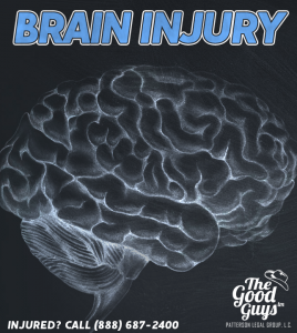 Image of a Brain highlighting services for KS Brain Injury Lawyer