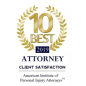 10 Best American Institute of Personal Injury Attorneys 2019