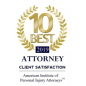 10 Best American Institute of Personal Injury Attorneys 2019