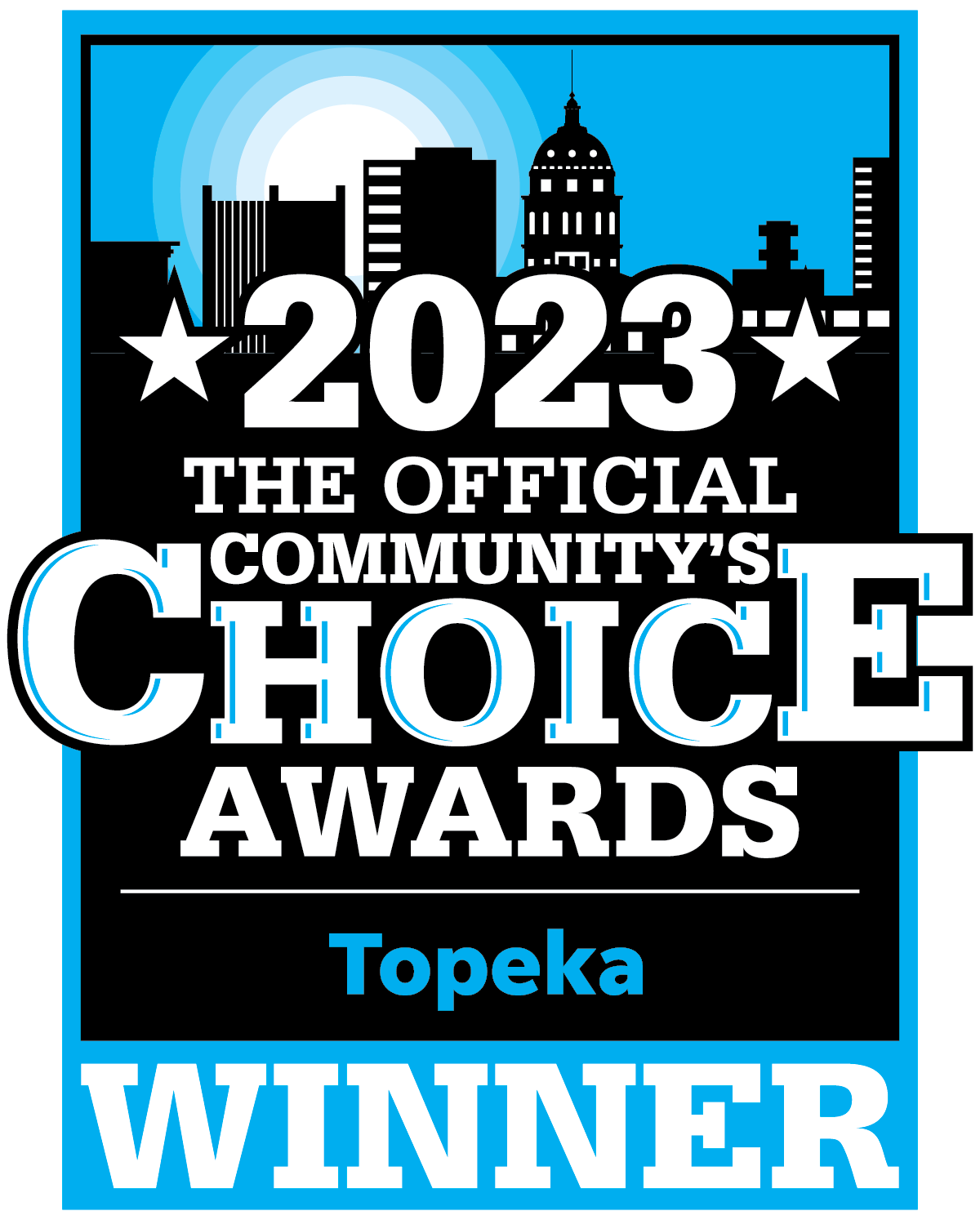 2023 Community's Choice Awards Topeka Winner